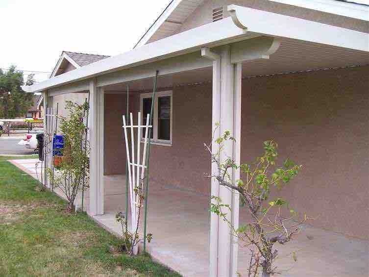 Duralum Patio Cover with Custom Beams San Diego